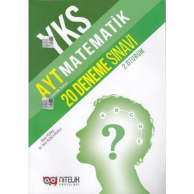 AYT Matematik 20 Deneme Sınavı Nitelik Yayınları