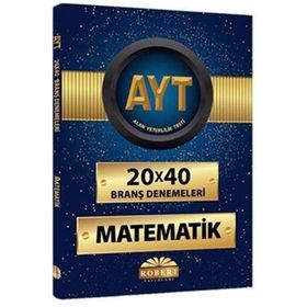 AYT Matematik 20x40 Branş Denemeleri - kollektif