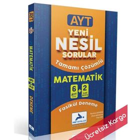 AYT Matematik 6+2 Deneme Sınavı Paraf Yayınları