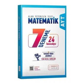 AYT Matematik 7 Deneme-Sonuç Derece Yayınları