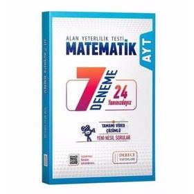 AYT Matematik 7 Deneme-Sonuç Derece Yayınları