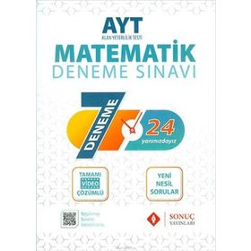 AYT Matematik 7 Deneme-Sonuç Derece Yayınları