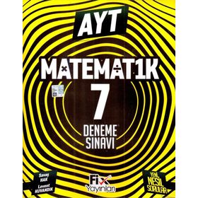 AYT Matematik 7 Denemeleri-Fix Yayınları