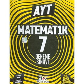 AYT Matematik 7 Denemeleri-Fix Yayınları