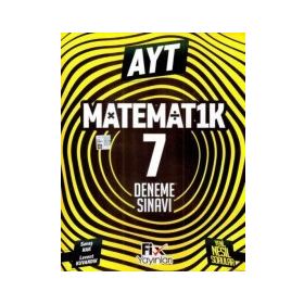 AYT Matematik 7 Denemeleri-Fix Yayınları