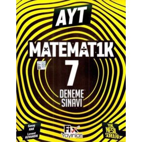 AYT Matematik 7 Denemeleri-Fix Yayınları
