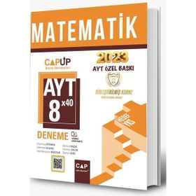 AYT Matematik 8 X 40 Up Deneme 2023 Özel Baskı - Çap Yayınları