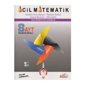 AYT Matematik 8'li Deneme Sınavı Acil Yayınları