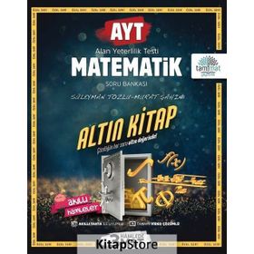 AYT Matematik Altın Kitap Tamamı Video Çözümlü Soru Bankası - Süleyman Tozlu