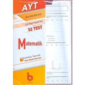 Ayt Matematik Çek Kopar Yaprak Test Basamak Yayinlari