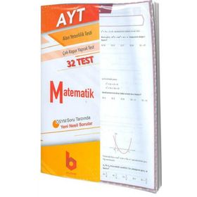 Ayt Matematik Çek Kopar Yaprak Test Basamak Yayinlari