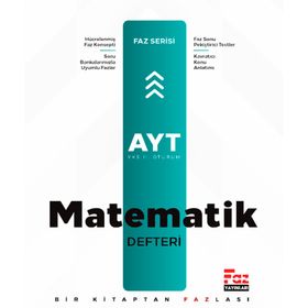 AYT Matematik Defteri - Faz Yayınları