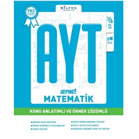 AYT Matematik Depar Konu Anlatımlı Ve Örnek Çözümlü - Bilfen Yayınları
