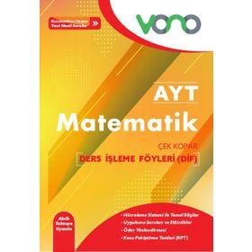Ayt Matematik Ders İşleme Föyleri-Vono Yayınları