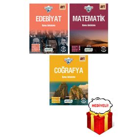 AYT Matematik Edebiyat Coğrafya Konu Anlatım Eşit Ağırlık Seti Okyanus Yayınları