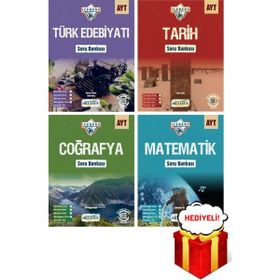 AYT Matematik Edebiyat Tarih Coğrafya Soru Bankası Eşit Ağırlık Seti Okyanus Yayınları