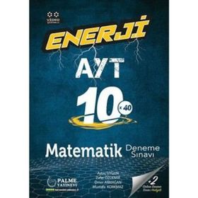 AYT Matematik Enerji 10 Deneme Palme Yayınları