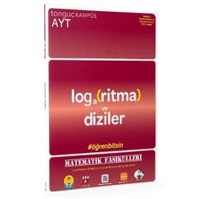 AYT Matematik Fasikülleri Logaritma-Dizi - Tonguç Akademi Yayınları