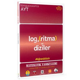 AYT Matematik Fasikülleri Logaritma-Dizi - Tonguç Akademi Yayınları