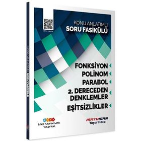 AYT Matematik Fonksiyon Polinom Parabol 2. Dereceden Denklemler ve Eşitsizlik Konu Anlatımlı Soru Fasikü -l Etkili Matematik Yayınları