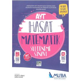 AYT Matematik Hasat 5 li Deneme Sınavı-Muba Yayınları