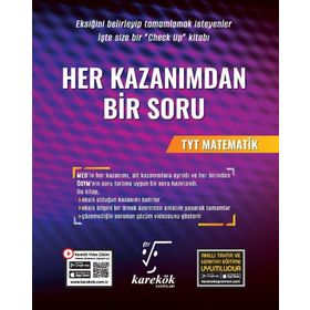 AYT Matematik Her Kazanımdan Bir Soru Bankası Karekök Yayınları