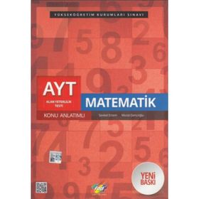 AYT Matematik Konu Anlatımlı FDD Yayınları