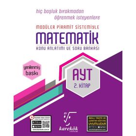 AYT Matematik Konu Anlatımlı Soru Bankası 2. Kitap Karekök Yayınları