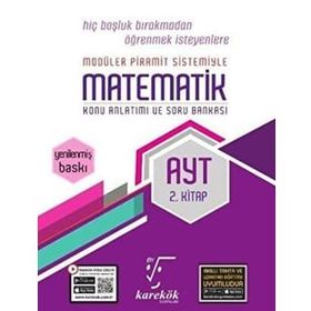 AYT Matematik Konu Anlatımlı Soru Bankası 2. Kitap Karekök Yayınları