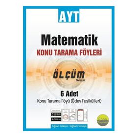 AYT Matematik Konu Tarama Föyleri Ölçüm Serisi 6 Fasikül-Pano Yayınları