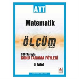 AYT Matematik Konu Tarama Föyleri Ölçüm Serisi 6 Fasikül-Pano Yayınları