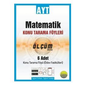 AYT Matematik Konu Tarama Föyleri Ölçüm Serisi 6 Fasikül-Pano Yayınları