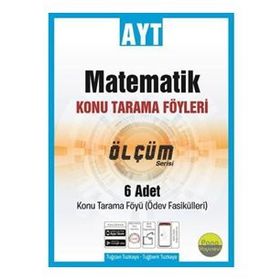 AYT Matematik Konu Tarama Föyleri Ölçüm Serisi 6 Fasikül-Pano Yayınları