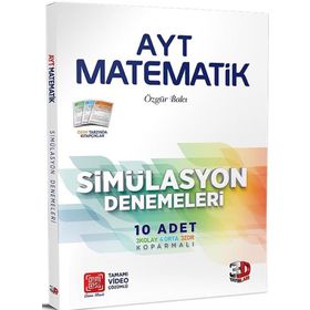 AYT Matematik Onlu Simülasyon Denemeleri Video Çözümlü 3D Yayınları