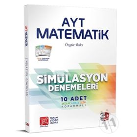AYT Matematik Onlu Simülasyon Denemeleri Video Çözümlü 3D Yayınları