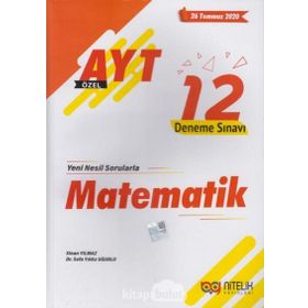 AYT Matematik Özel 12 Deneme Sınavı Kollektif Nitelik Yayınları