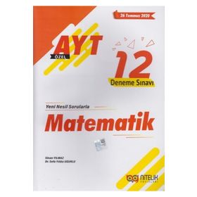AYT Matematik Özel 12 Deneme Sınavı Nitelik Yayınları