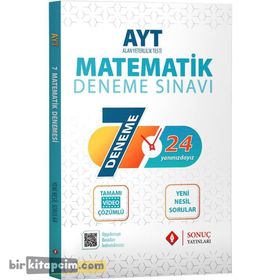 AYT Matematik Özel 7 Deneme-Sonuç Yayınları