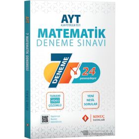 AYT Matematik Özel 7 Deneme-Sonuç Yayınları