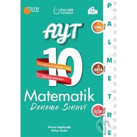 AYT Matematik Palmetre Serisi 10 Deneme Sınavı-Palme Yayınları
