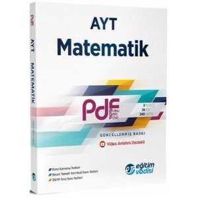 AYT Matematik PDF Planlı Ders Föyü - Eğitim Vadisi Yayınları