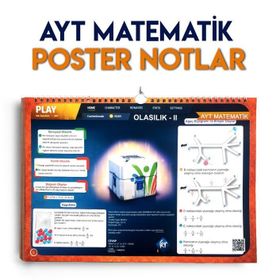 AYT Matematik Poster Notlar Kr Akademi Yayınları