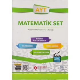 AYT Matematik Set Kazanım Merkezli Soru Kitapçığı-Sonuç Yayınları