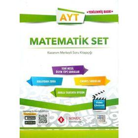 AYT Matematik Set Kazanım Merkezli Soru Kitapçığı-Sonuç Yayınları