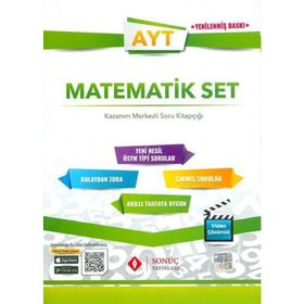 AYT Matematik Set Kazanım Merkezli Soru Kitapçığı-Sonuç Yayınları