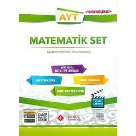 AYT Matematik Set Kazanım Merkezli Soru Kitapçığı-Sonuç Yayınları