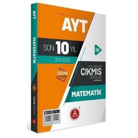 AYT Matematik Son 10 Yıl Konularına Göre Çıkmış Sorular-A Yayınları