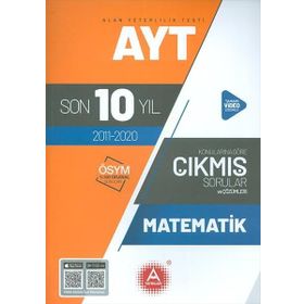 AYT Matematik Son 10 Yıl Konularına Göre Çıkmış Sorular-A Yayınları