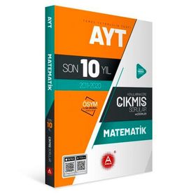 AYT Matematik Son 10 Yıl Konularına Göre Çıkmış Sorular-A Yayınları