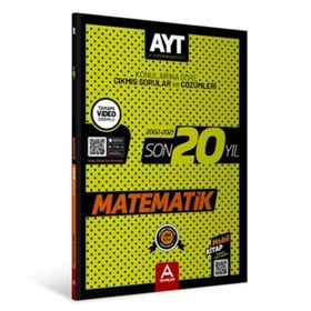 AYT Matematik Son 20 Yıl Soru ve Çözümleri A Yayınları